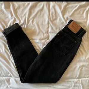 Levi's 521 Women’s Black Jeans